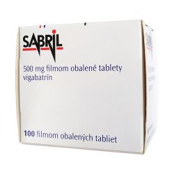 Сабрил (Вигабатрин) таблетки 500мг №100 (100 таблеток) в Улан-Удэ и области фото