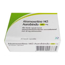 Атомоксетин HCL 40 мг Европа :: Аналог Когниттера :: Aurobindo капс. №30 в Улан-Удэ и области фото
