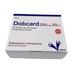 Добутамин Добкард Dobcard (dobutamine) р-р д/ин амп 250мг/20мл в Улан-Удэ и области фото