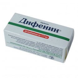 Дифенин (Фенитоин) таблетки 117мг №60 в Улан-Удэ и области фото
