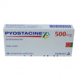 Пиостацин (Пристинамицин) таблетки 500мг №16 в Улан-Удэ и области фото